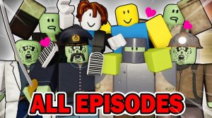 МЁРТВЫЕ РЕЛЬСЫ, НО ЗОМБИ ДРУЖЕЛЮБНЫЕ! (Все эпизоды)  Анимация Roblox | мультики роблокс