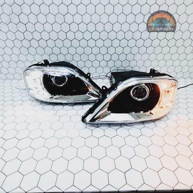 Renault Logan светодиодный комплект фар смотреть онлайн