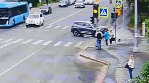 Мото ДТП в Архангельске "Одного пропустила, второго уложила"