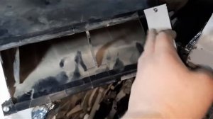 Доработка печки Toyota Ipsum . Установка заслонки забора во?