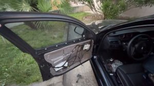 Не открывается дверь BMW E60 | Замена тросика, накладок, б?