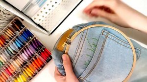 Вышивка гладью на одежде для начинающих. Как вышить цв
