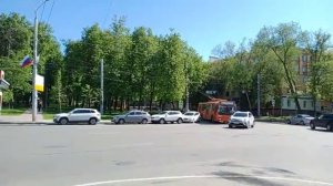 Нижегородский троллейбус. Троллейбусы на площади Свободы, 2022 год