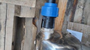 Установка насоса к Евро -Кубу на полив🍓🍅🌶️🥕🥬🥦