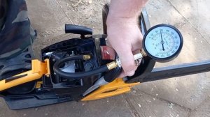 не заводится пила на горячую