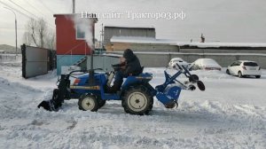 Установка съемного КУНа на японский трактор Iseki150 (г. У?