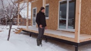 КОМПАКТНЫЙ ДОМ 6Х7 из СИП ПАНЕЛЕЙ. Уникальная планиров?