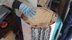 Самая простая колода для пчёл.