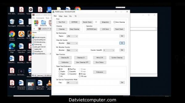 Reset Canon TS3400, TS3440, TS3420, TS3450, TS3460, TS3470 ERROR P07 5B00 5B01 5B02 service mode
