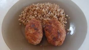 Гречка с котлетами. Маринкины творинки. Всем МИРА и Добра!