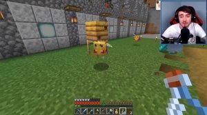 ПОСТРОИЛИ УЛЕЙ ПЧЁЛ В МАЙНКРАФТ 😎🤣 ЭДИСОН И КАТЯ ЧЕЛ