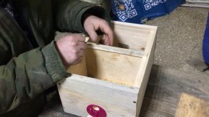 Авторский нуклеус с уникальной кормушкой для пчел.