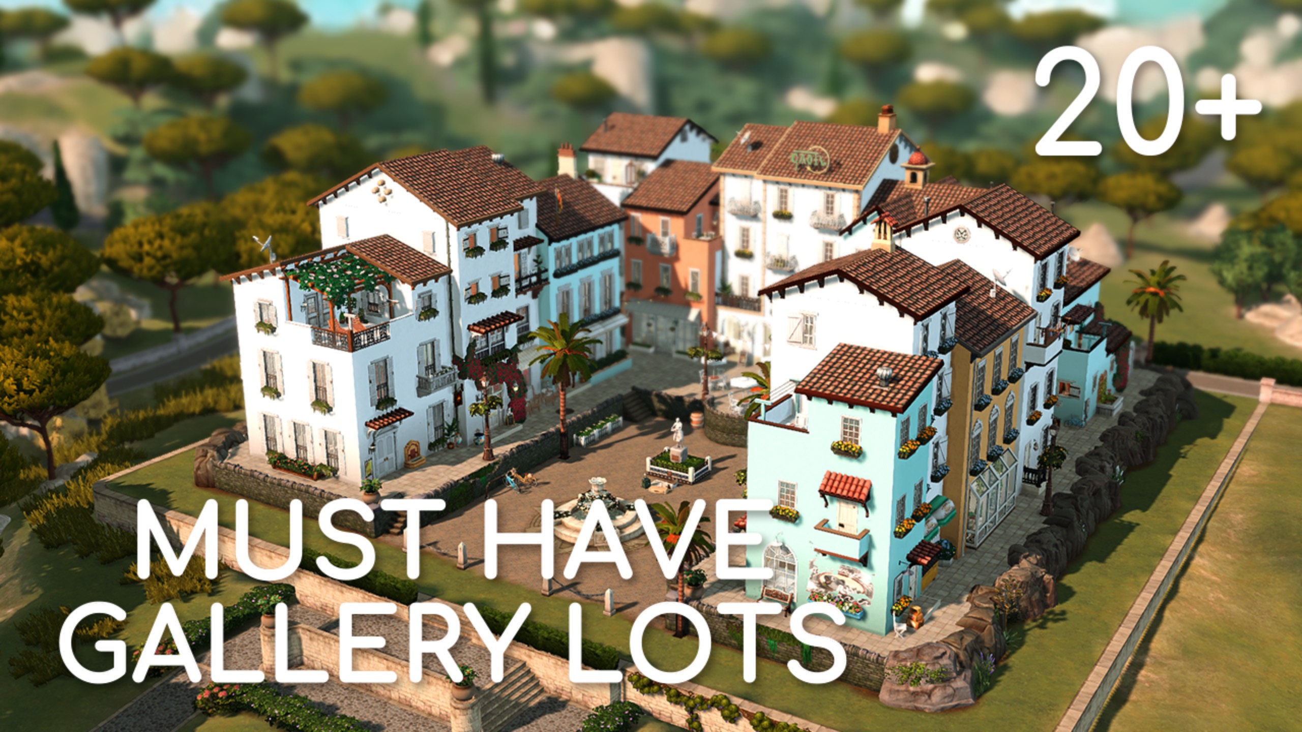 Подборка построек из галереи | Sims 4