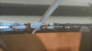 Заточка цепи мини пилы .