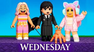 УЭНЗДЕЙ АДДАМС МОЯ ПОДРУЖКА ИСТОРИЯ В РОБЛОКС