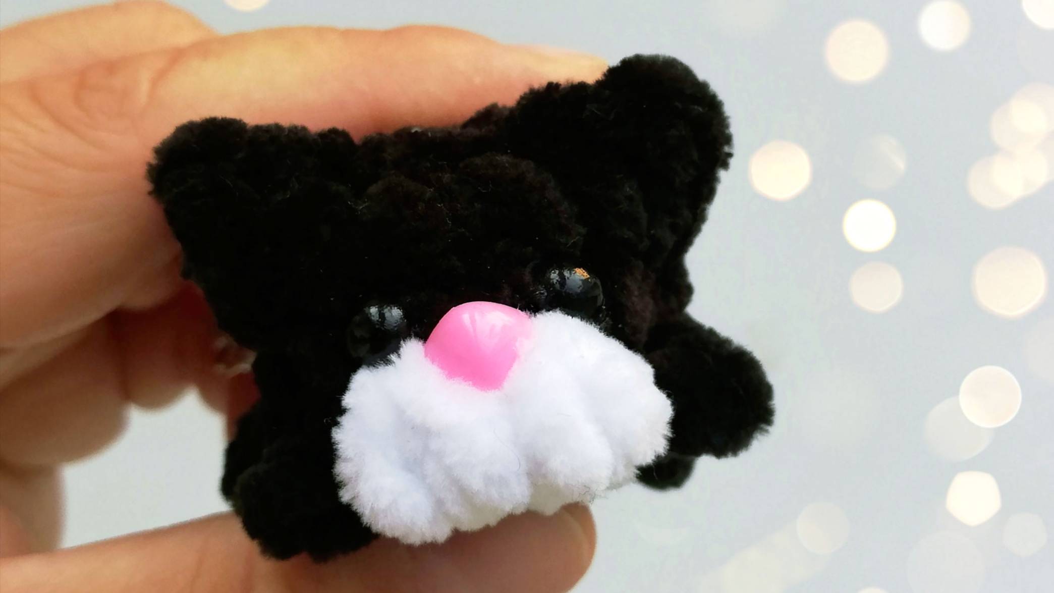 Амигуруми: схема Котик из серии "Бусинки" | Игрушки вязаные крючком смотреть онлайн