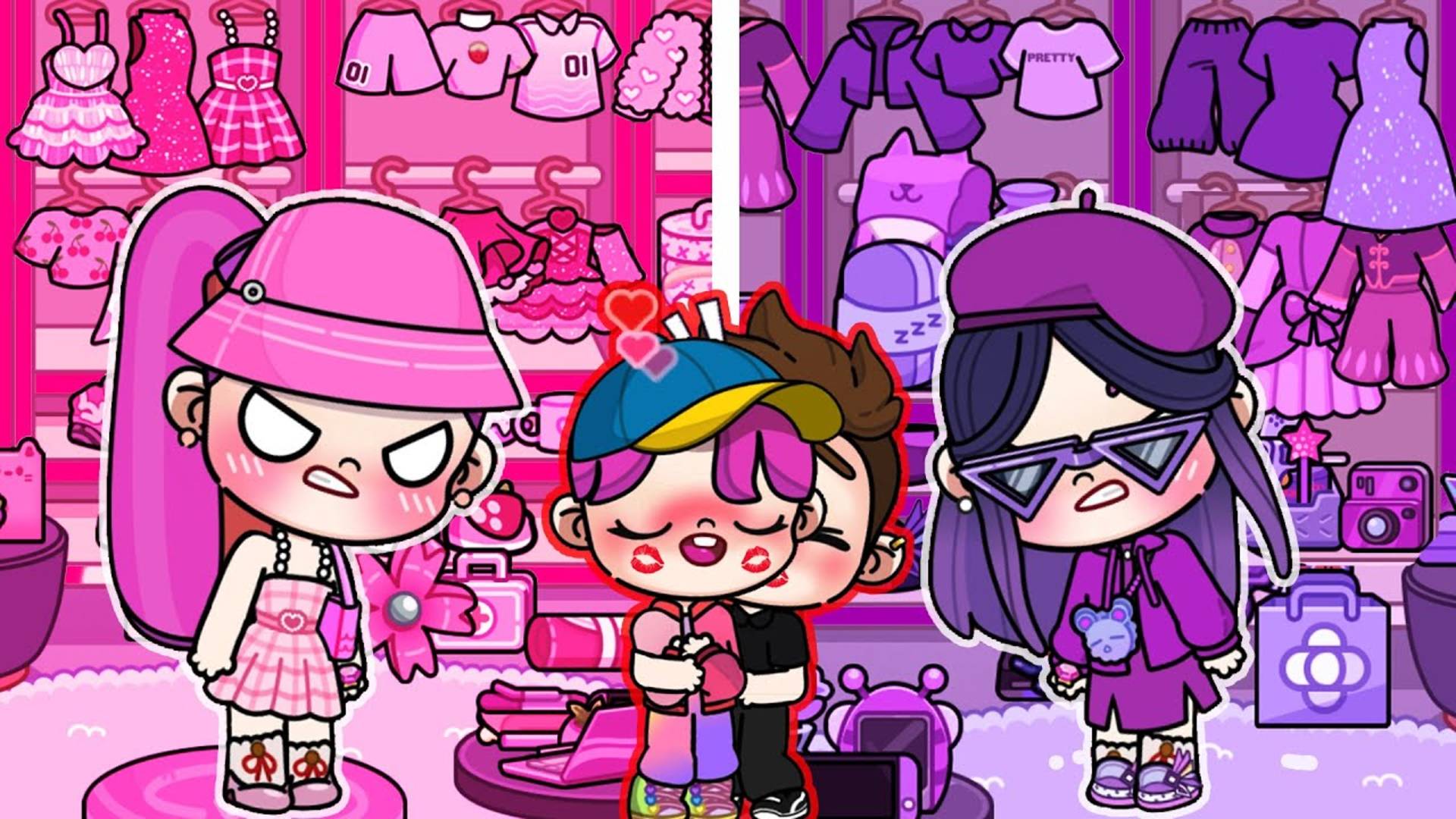 Планета Аватар Ворлд Розовое и Фиолетовое обустрой Avatar World смотреть онлайн