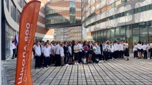 Торжественная линейка в корпусе "Верхние Печёры" (1.09.25)