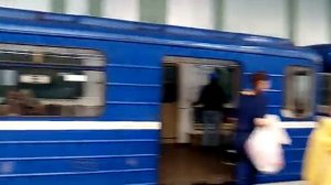 Нижегородское метро. «Номерной» КВР ЗРЭПС на станции ''Стрелка'', 2018 год