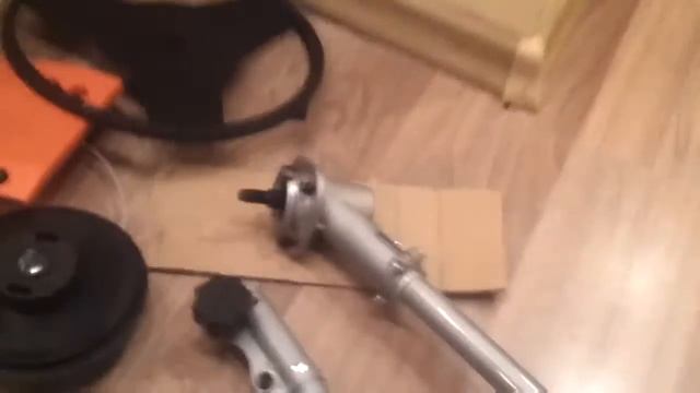 Электротриммер Patriot ET 1200 - распаковка и сборка. Часть 1/3 смотреть онлайн