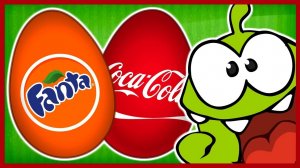 Вспыш. Ам Ням ест шоколад. Киндер Сюрпризы Фанта, Кока-кола, Спрайт, Пепси. Kinder Surprise.