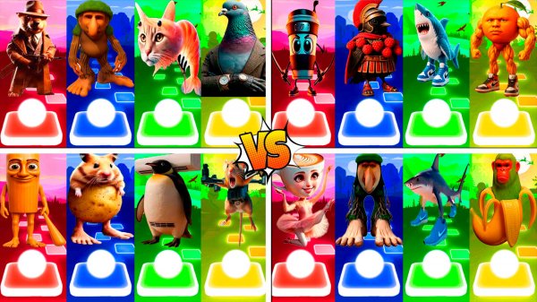 МЕГАМИКС БОБРИТО БАНДИТО 🆚 ТРИПИ ТРОПИ 🆚 ДРУГИЕ БРЕЙНРОТ МЕМЫ | Tiles Hop №181-184