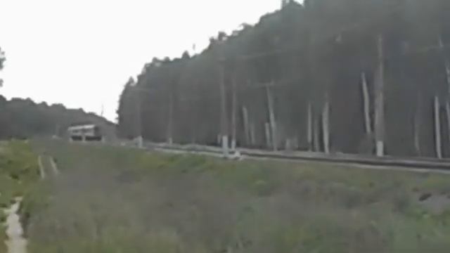 Пасмурная охота на поезда в Борском районе 2.06.2021 смотреть онлайн