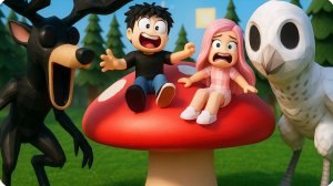 🍄 БАЗА на ГРИБОЧКЕ в 99 НОЧЕЙ в РОБЛОКС