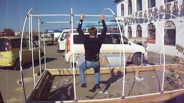 Теплица Сота - тест-драйв