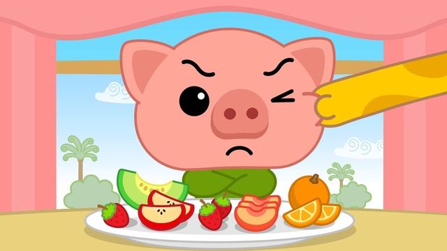 Сердитый поросёнок 🐷 Детские песни | Плим Плим смотреть онлайн