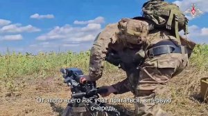 Военнослужащие группировки войск «Запад» выполнили учебные стрельбы из АГС-17 «Пламя»