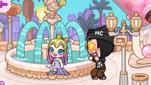 создаём Алину в аватар ворлд.