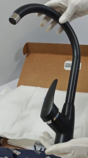 Распаковка кухонного смесителя LEMARK Linara LM0405PAN смотреть онлайн