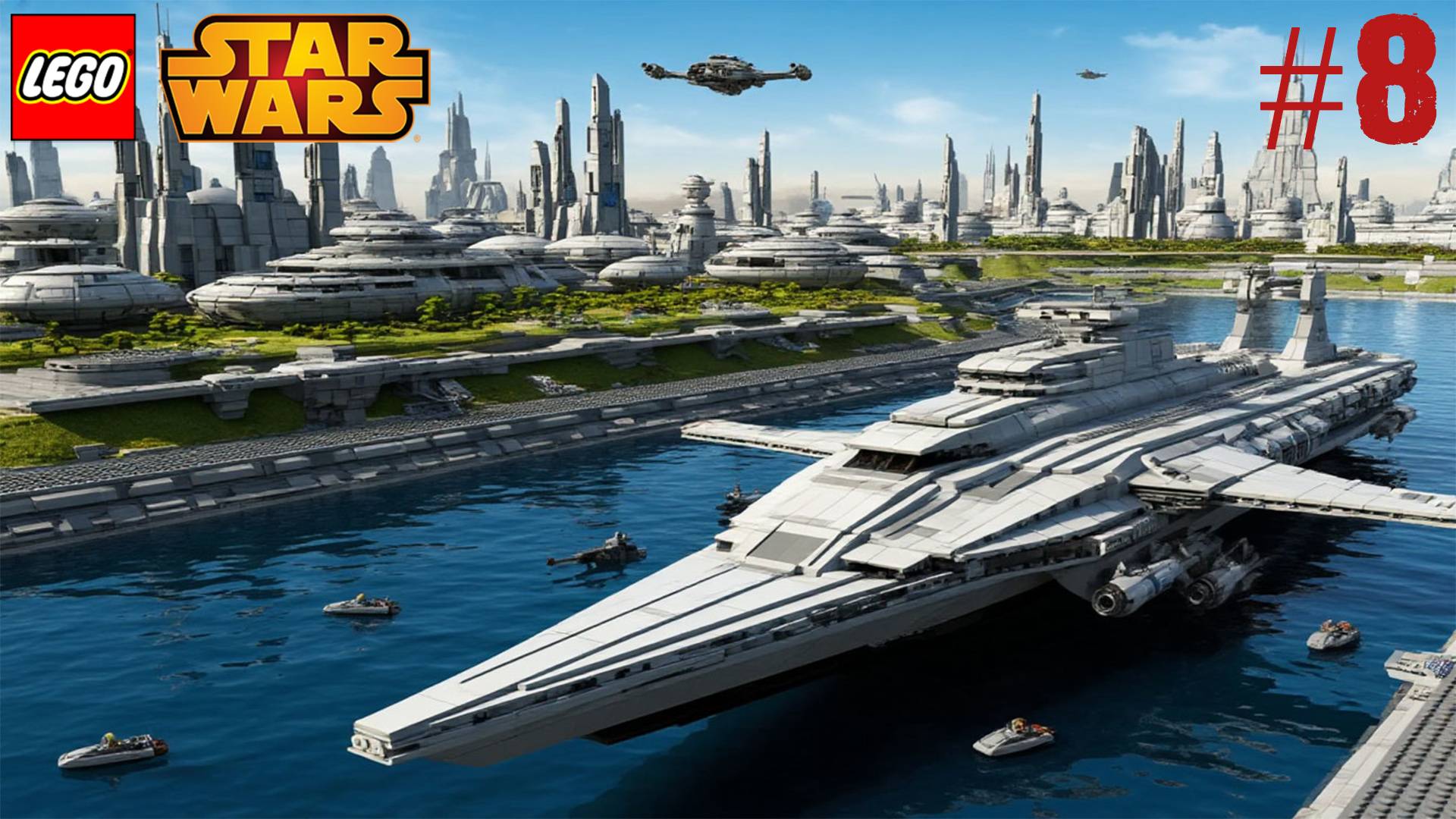 LEGO Star Wars The Complete Saga / Эпизод 2 Атака клонов / Открытие на Камино смотреть онлайн