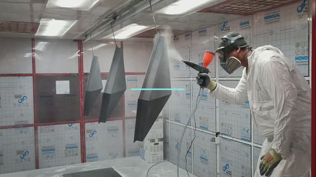 Порошковая покраска металла в Профкомплект смотреть онлайн