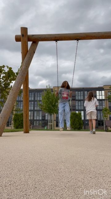 Учимся правильно прыгать с качели ✅ смотреть онлайн