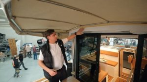 Обзор ОБНОВЛЕНИЙ кабинного катера 745 CREW CABIN Самара 2024 г. SEARENE YACHTS