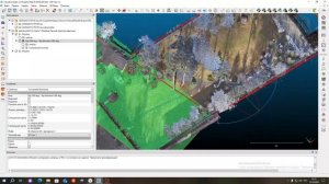 Нанесение кадастра на облако точек со Slam RS10 в программе Cloud Compare