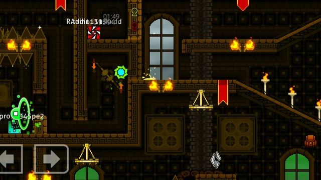 играем с братом геометри даш