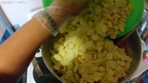 Острая закуска из кабачков.Тещин язык.