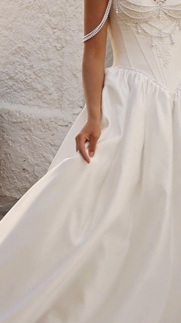 Свадебное платье Луксор из коллекции «Golden hour» 2026, от бренда Gabbiano