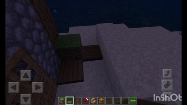 лайфхак как построить деревенский домик часть 2 (block crazy)