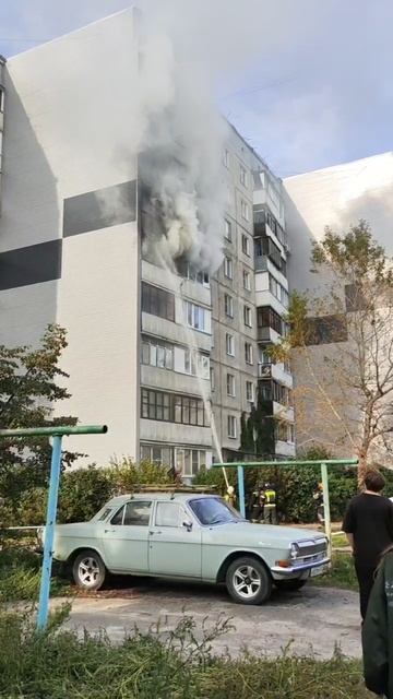 Пожар на ул. Партизанской в Барнауле, 11 сентября 2025 смотреть онлайн