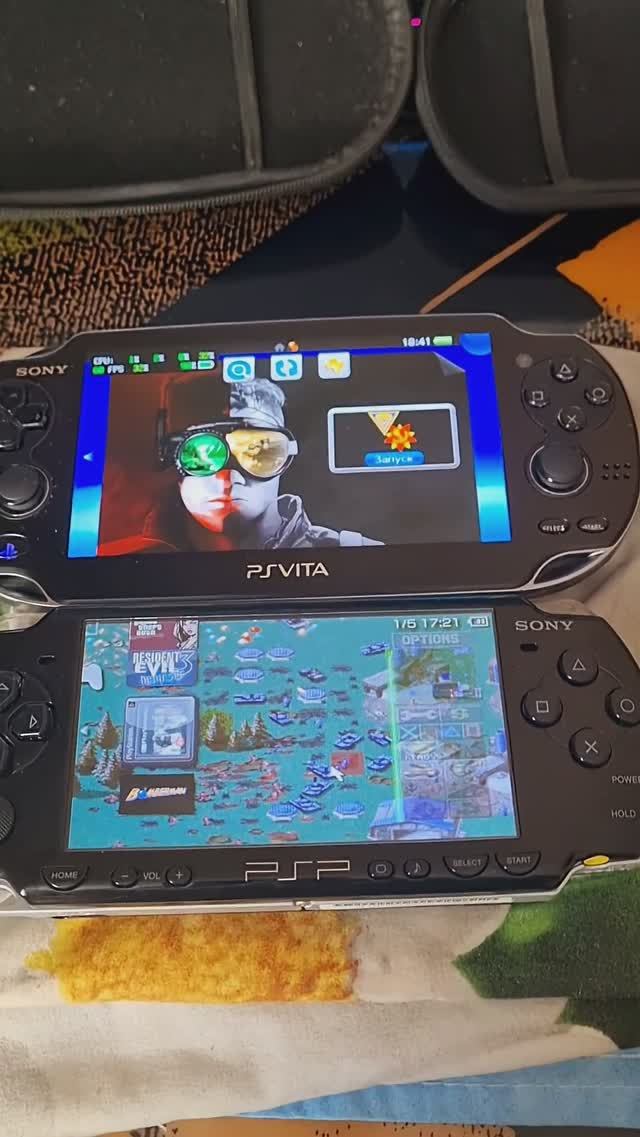 Red Alert PSP VS PS VITA #gaming #redalert #psp #psvita смотреть онлайн