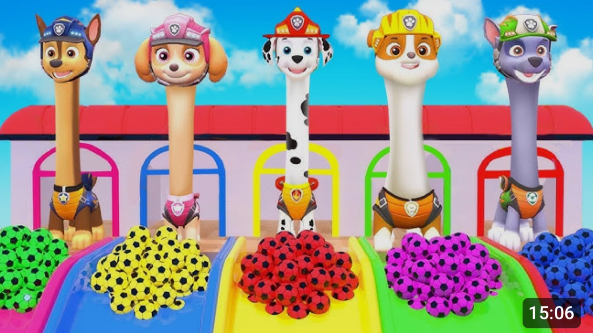 🔥long Slide Game🔥🐶😱 щенячий патруль 😱🐶