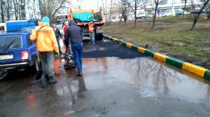2015 04 17 Ремонт Дорог в Москве. М Южное
