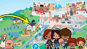 Обустроила Новый Дом Тока Бока 🏠 Только Бесплатные предметы (полное обустройство)