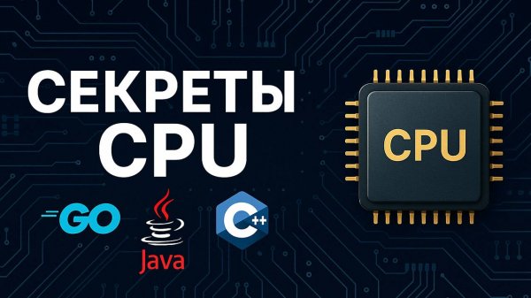 КАК процессор понимает Go, Java или C++: секреты устройства CPU