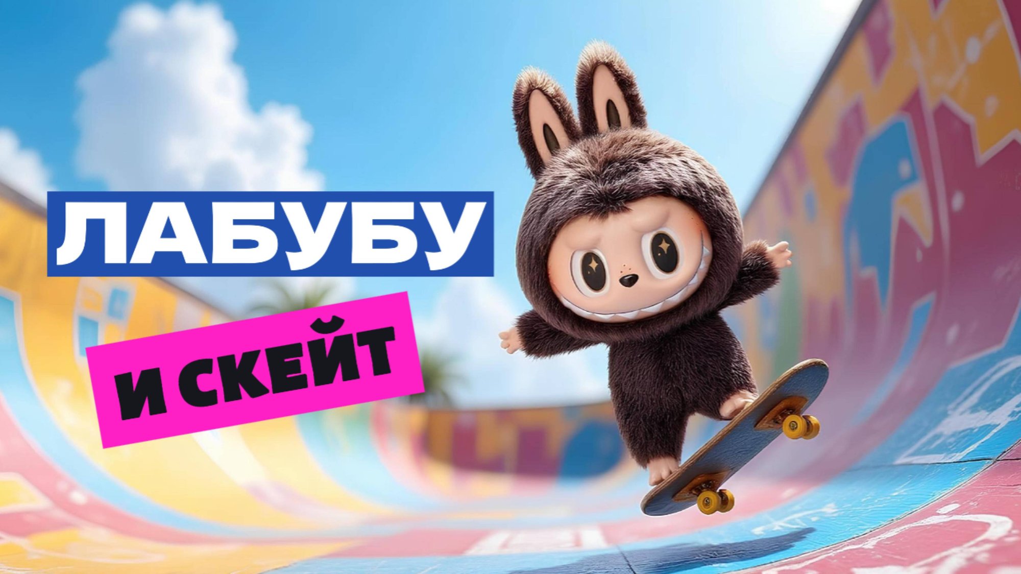 ЛАБУБУ НА СКЕЙТЕ 🛹✨ СМЕШНОЙ И КРУТОЙ МУЛЬТИК ДЛЯ ДЕТЕЙ смотреть онлайн