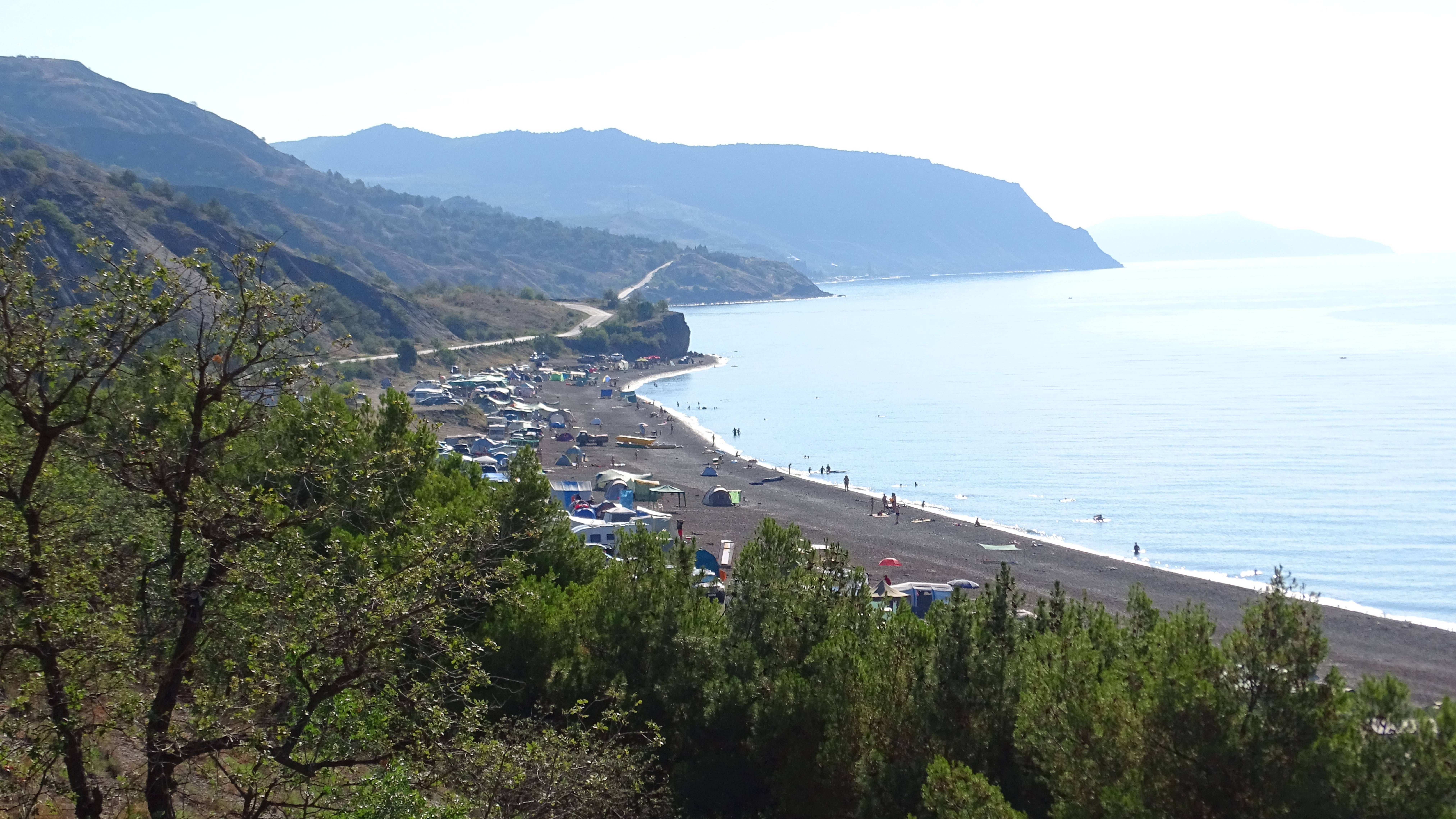 Крымские маршруты. Кемпинг на море. Заказник Аунлар. смотреть онлайн
